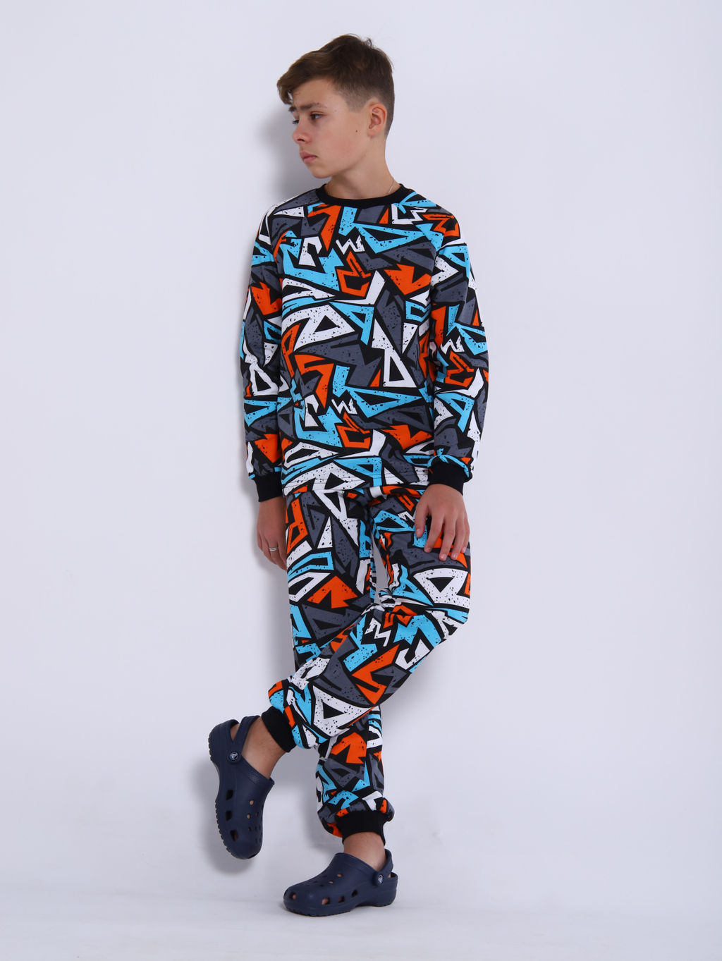 Пижама Макар черный - Ладошки фото 3