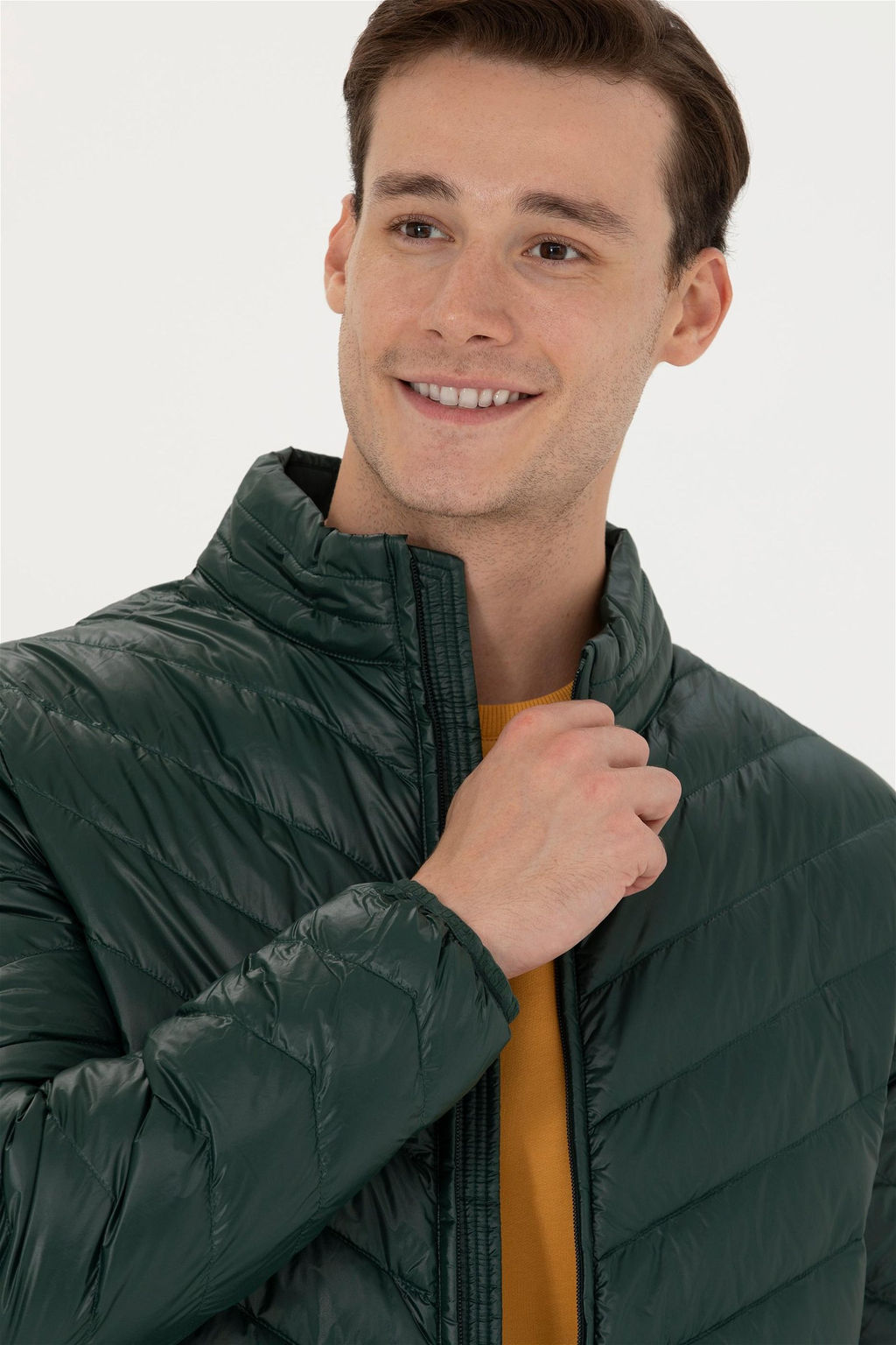 Мужское зеленое пальто Неожиданная скидка в корзине - U.s. polo assn фото 2