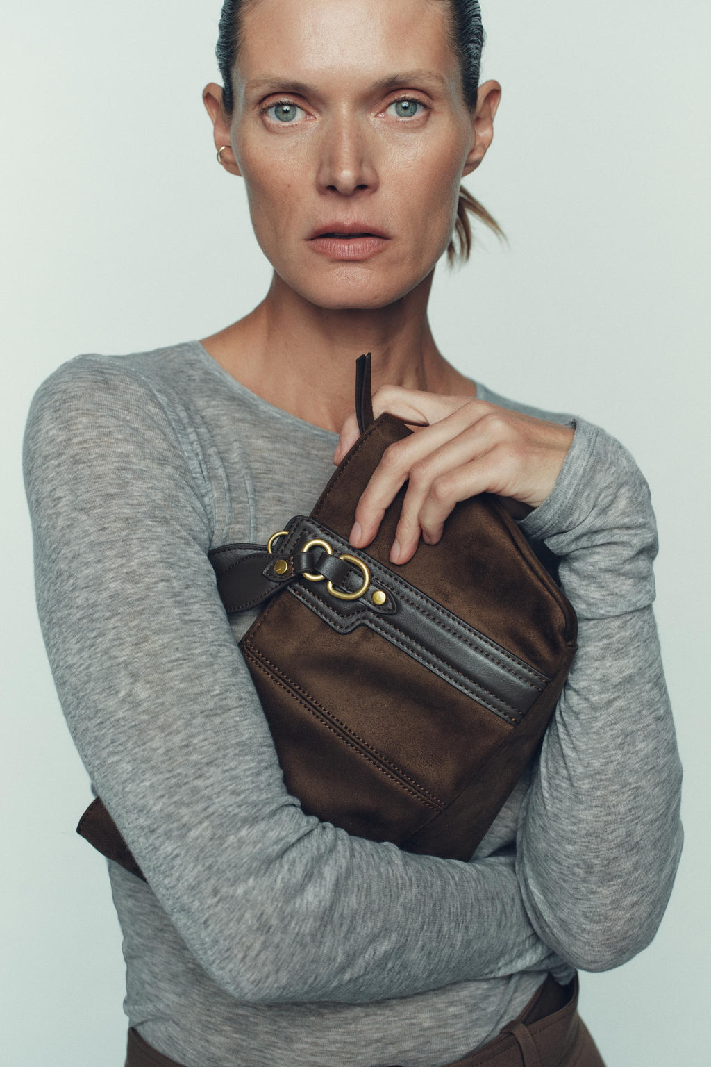 MINI SHOPPER BAG WITH RINGS - Zara фото 8