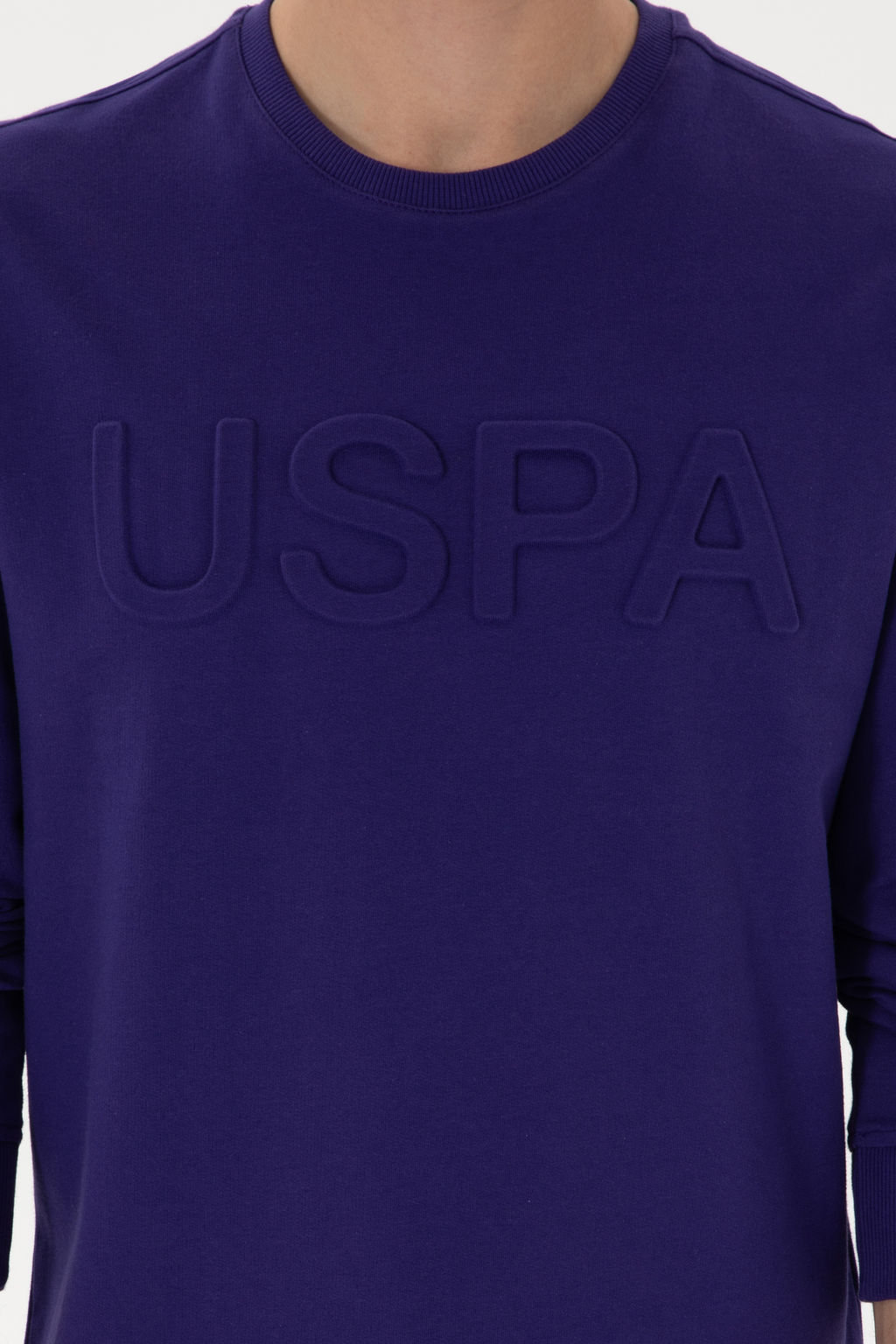 Erkek Mor Basic Sweatshirt - U.s. polo assn фото 13
