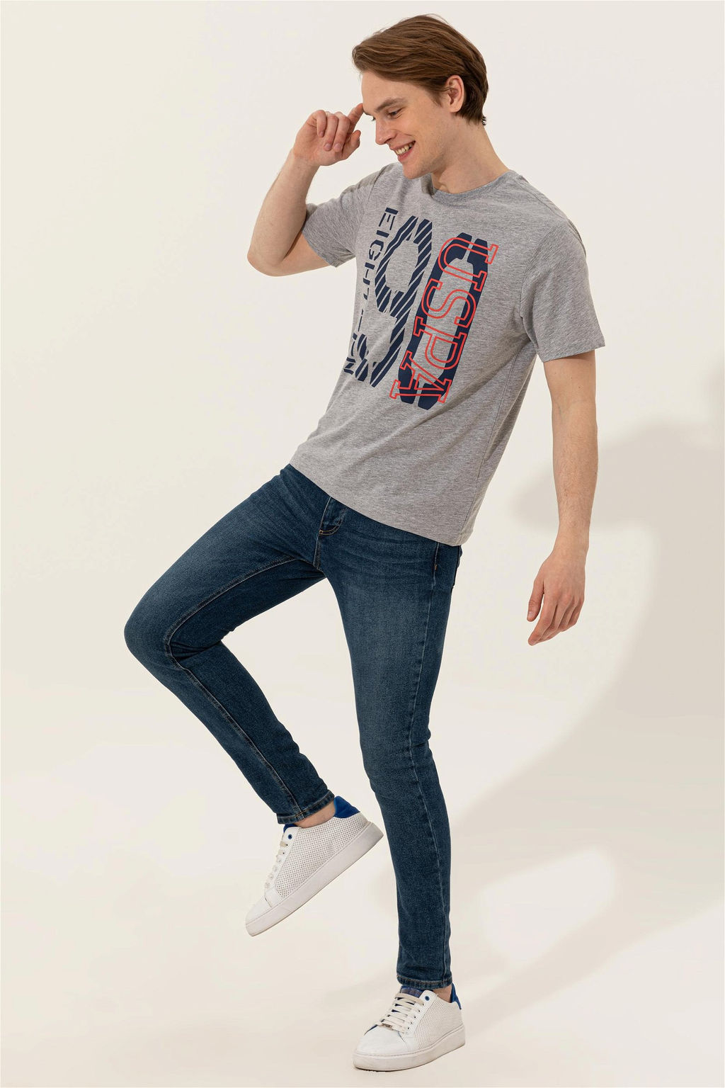 Мужской серый велосипед Melanj велосипед - U.s. polo assn фото 4