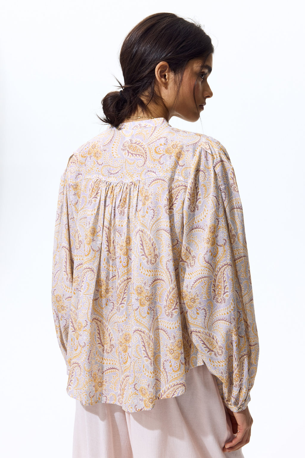 Blusa oversize en mezcla de viscosa - H&m фото 5