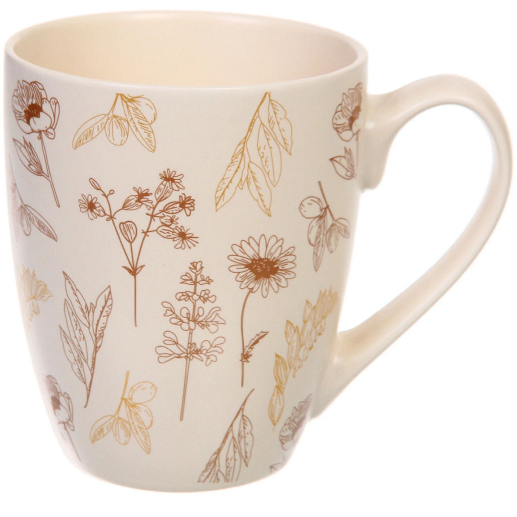 Цена за 2 шт. Кружка керамическая 380мл "Летнее настроение"