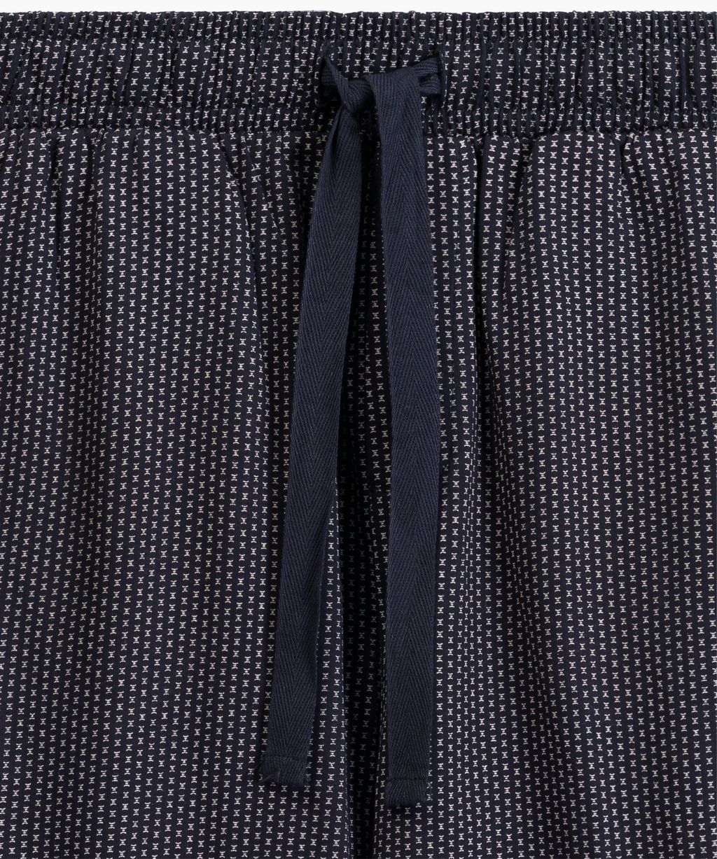 ATLANTIC NMP-389 Пижама мужская Small Print темно-голубой + темно-синий фото 5