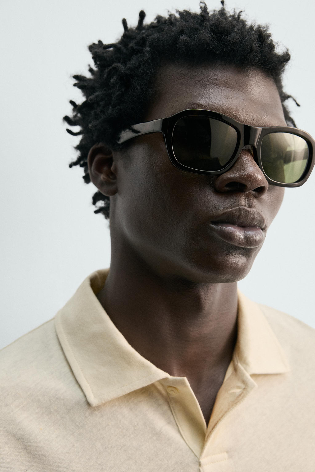 POLO REGULAR FIT ALGOD?N - LINO / Crudo - Zara фото 5