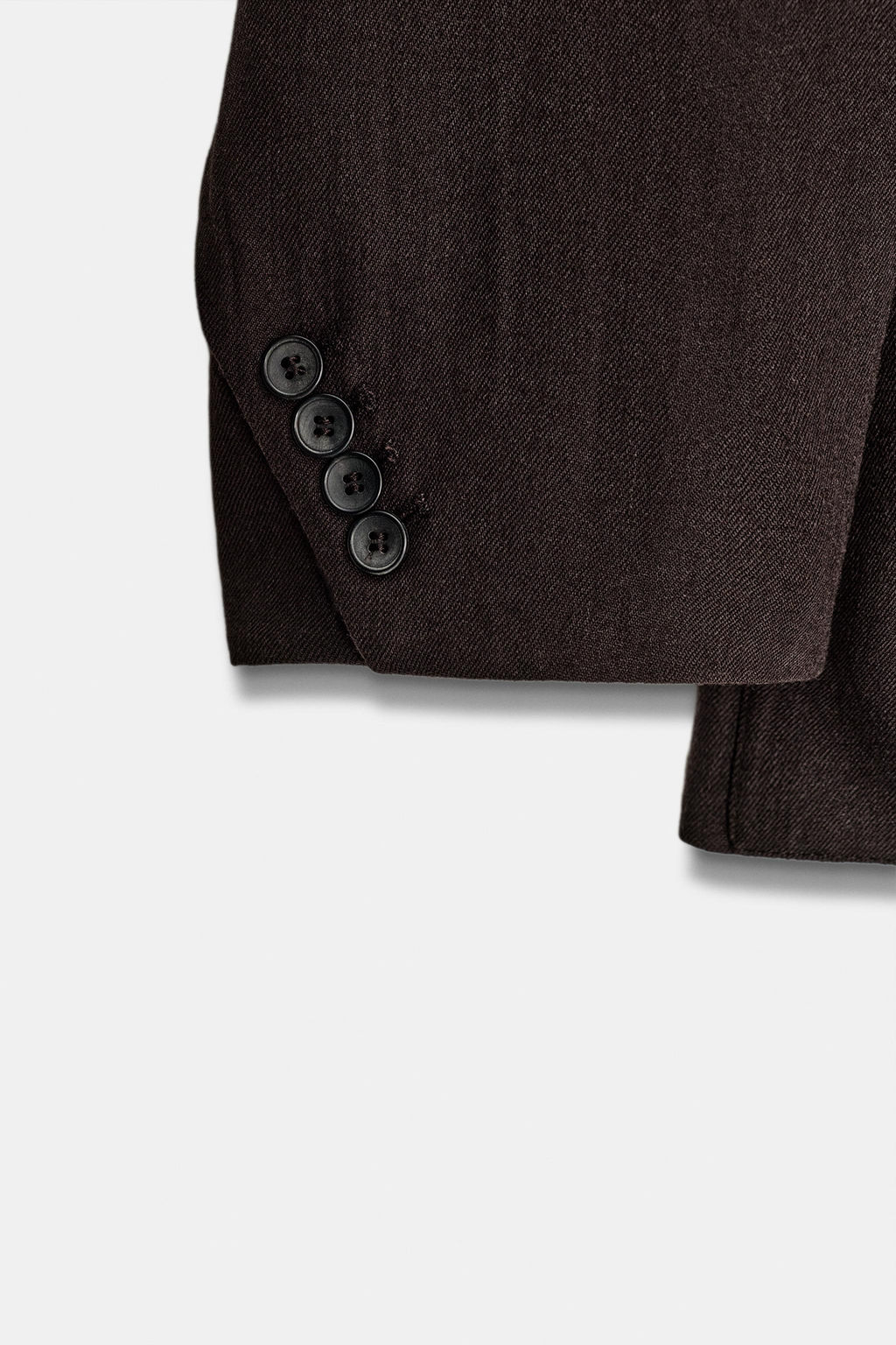 ZW COLLECTION LIMITED EDITION 100% WOOL BELTED BLAZER - Zara фото 8