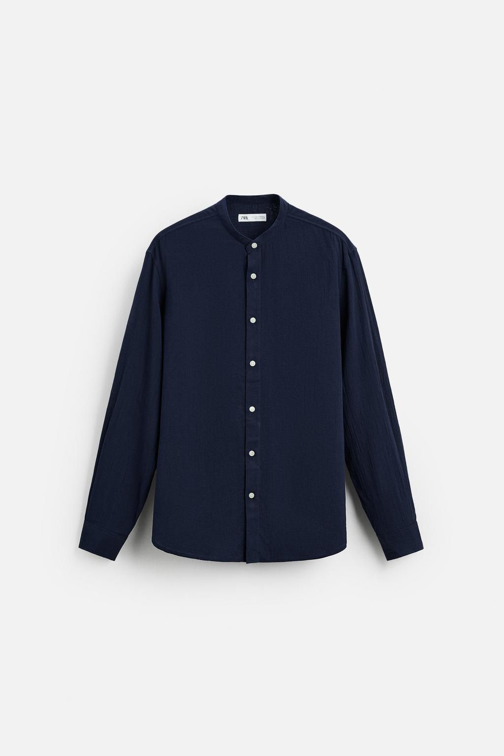 CREASED-EFFECT SHIRT - Zara фото 28