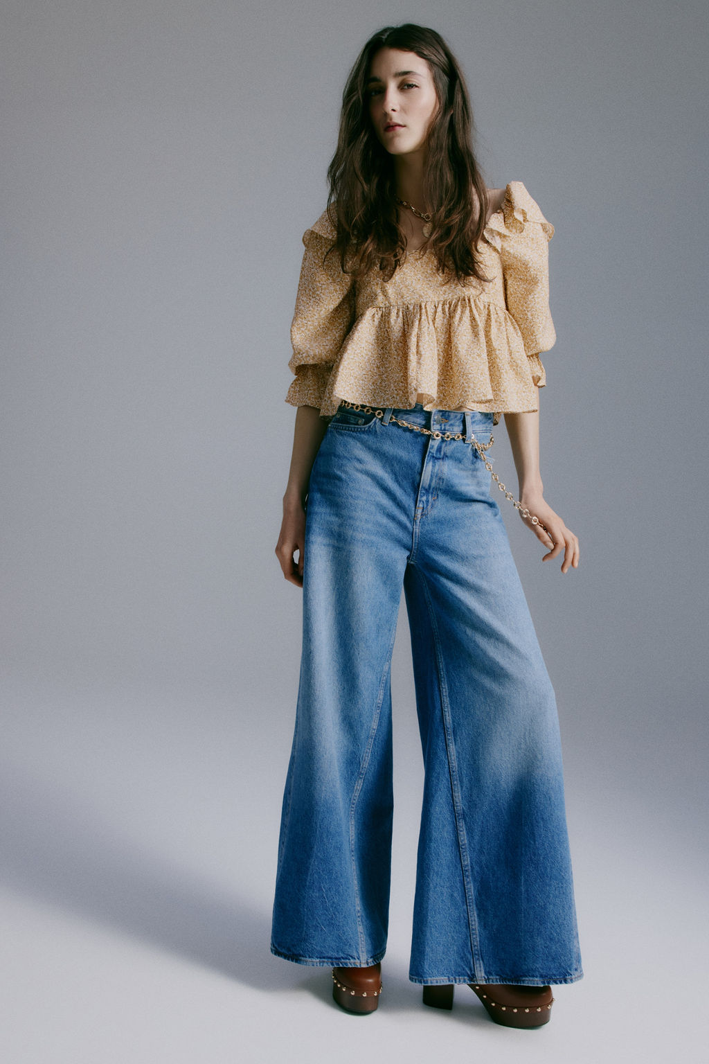 Blusa con volantes - H&m фото 3
