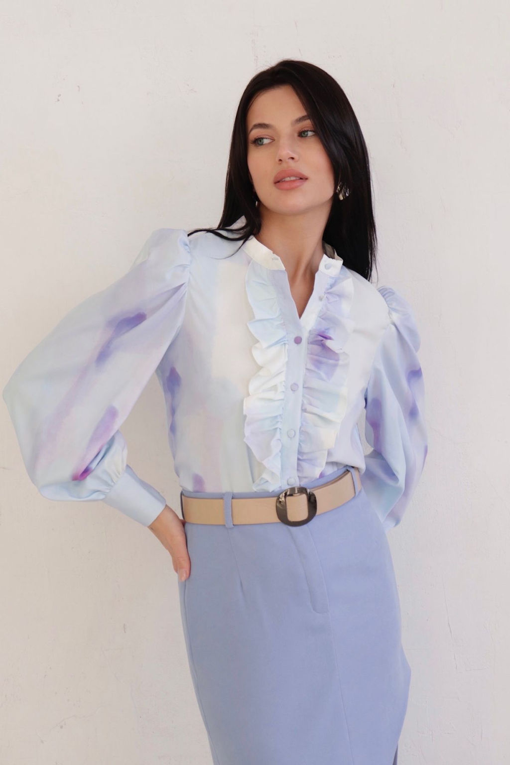 11021 Блуза с оборками - Martichelli фото 8