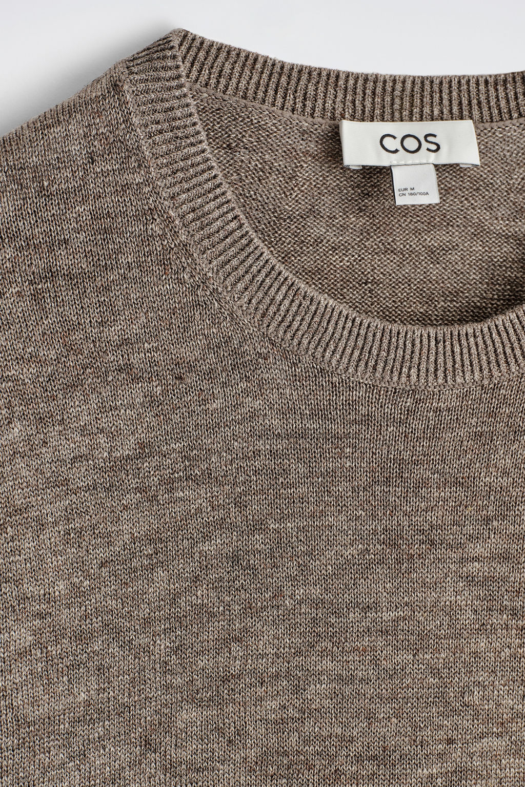 JERSEY DE PUNTO DE LINO CON CUELLO REDONDO - H&m фото 7
