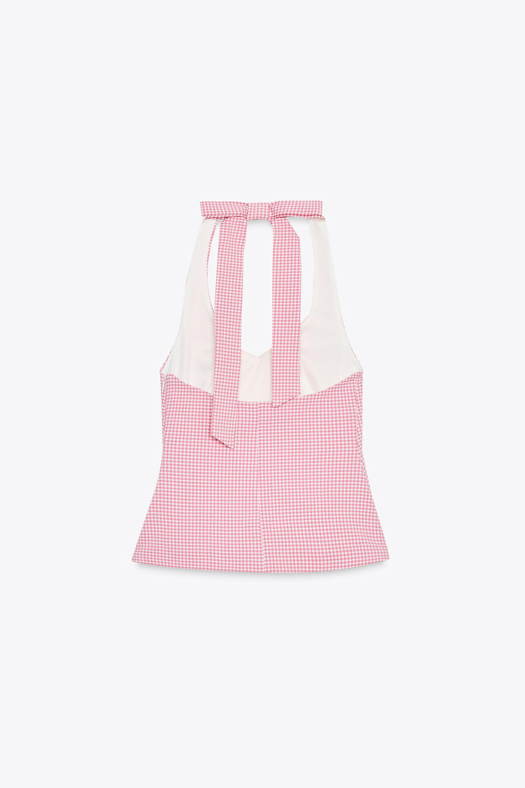 HALTER TOP WITH BACK BOW - Zara фото 7