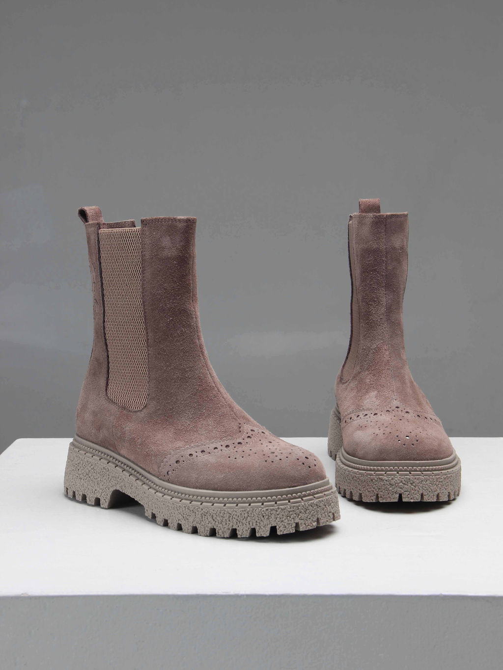 Челси 360.P.asteria.ka капучино замш/Байка