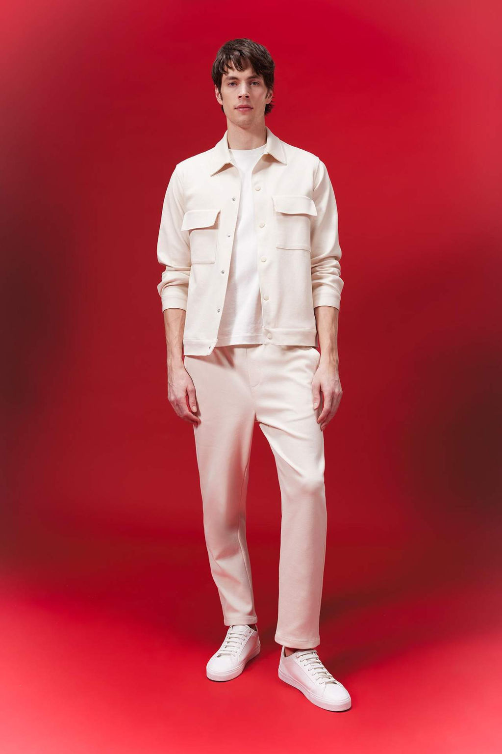 Pantolon Relax Fit Duz Paca Cepli Beli Bagc?kl? - Defacto фото 2