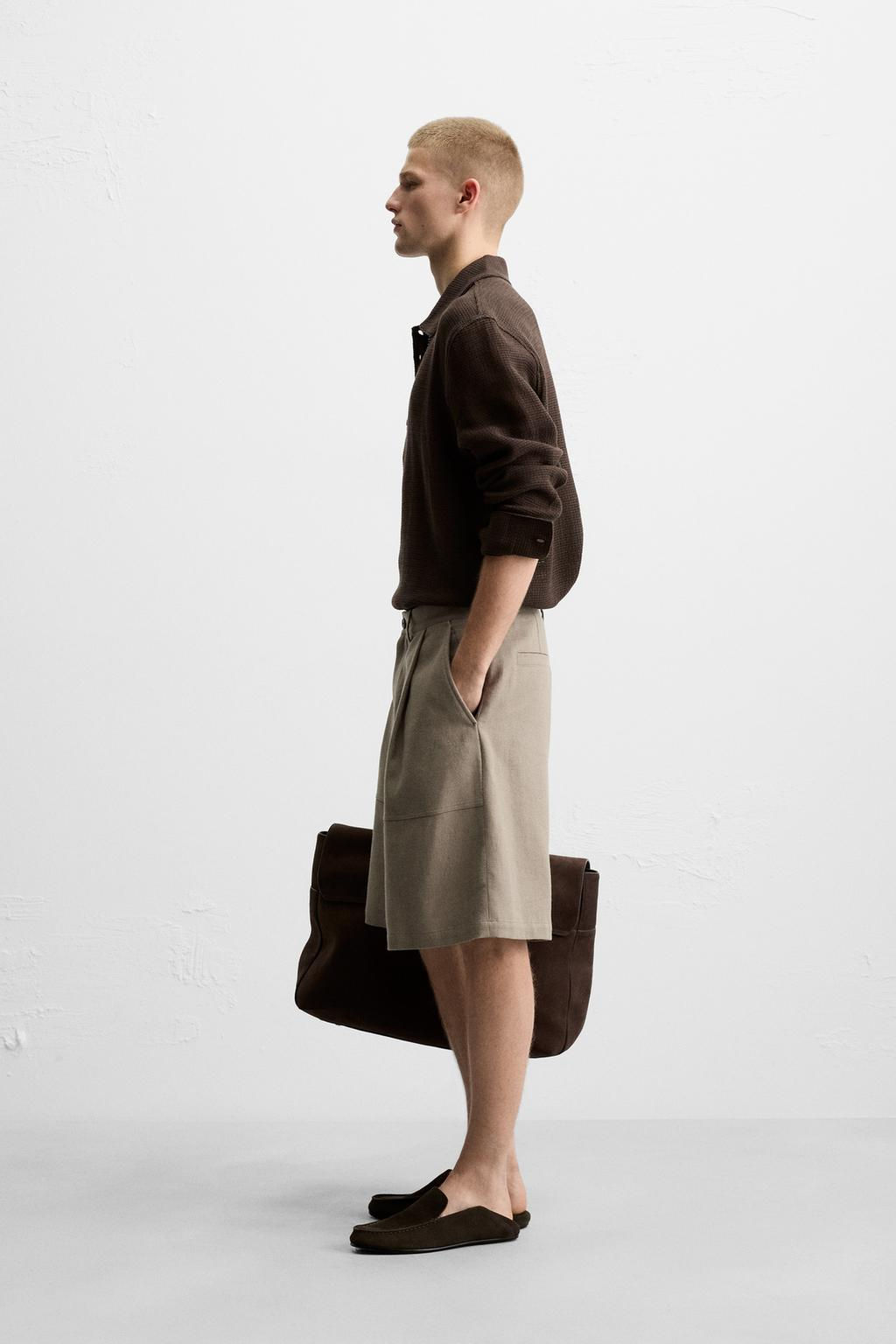 TEXTURED POLO SHIRT - Zara фото 4