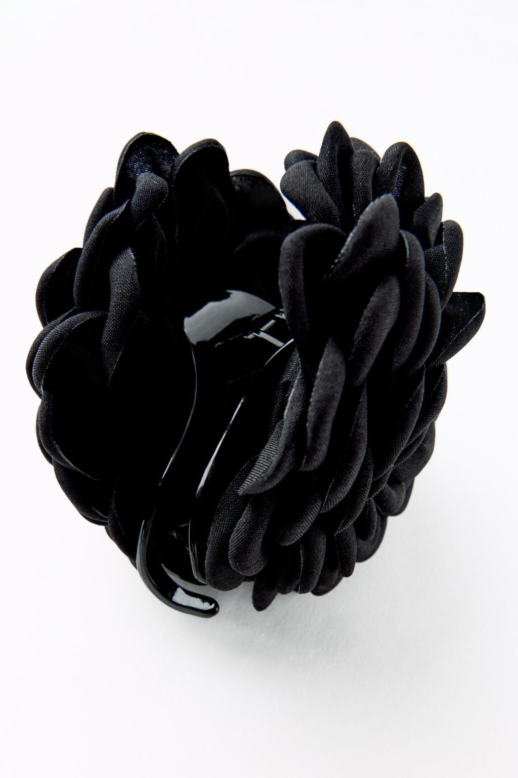 FABRIC HAIR CLIP WITH FLOWER - Zara фото 7