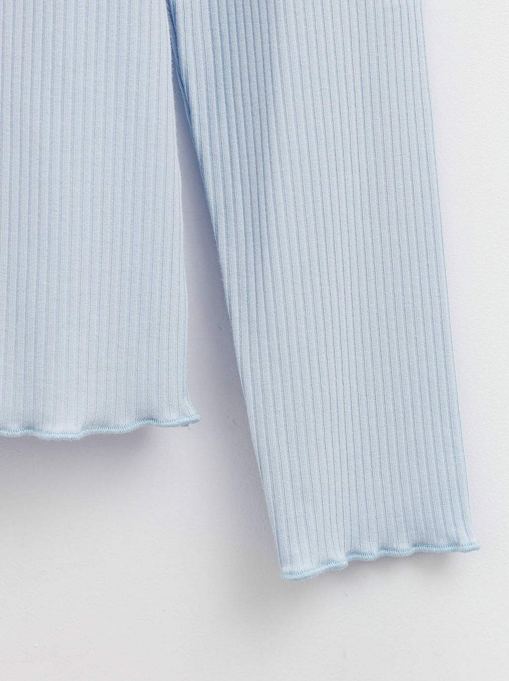 CONTE Джемпер в рубчик из премиальной вискозы LD 1164 light blue - Conte elegant фото 3