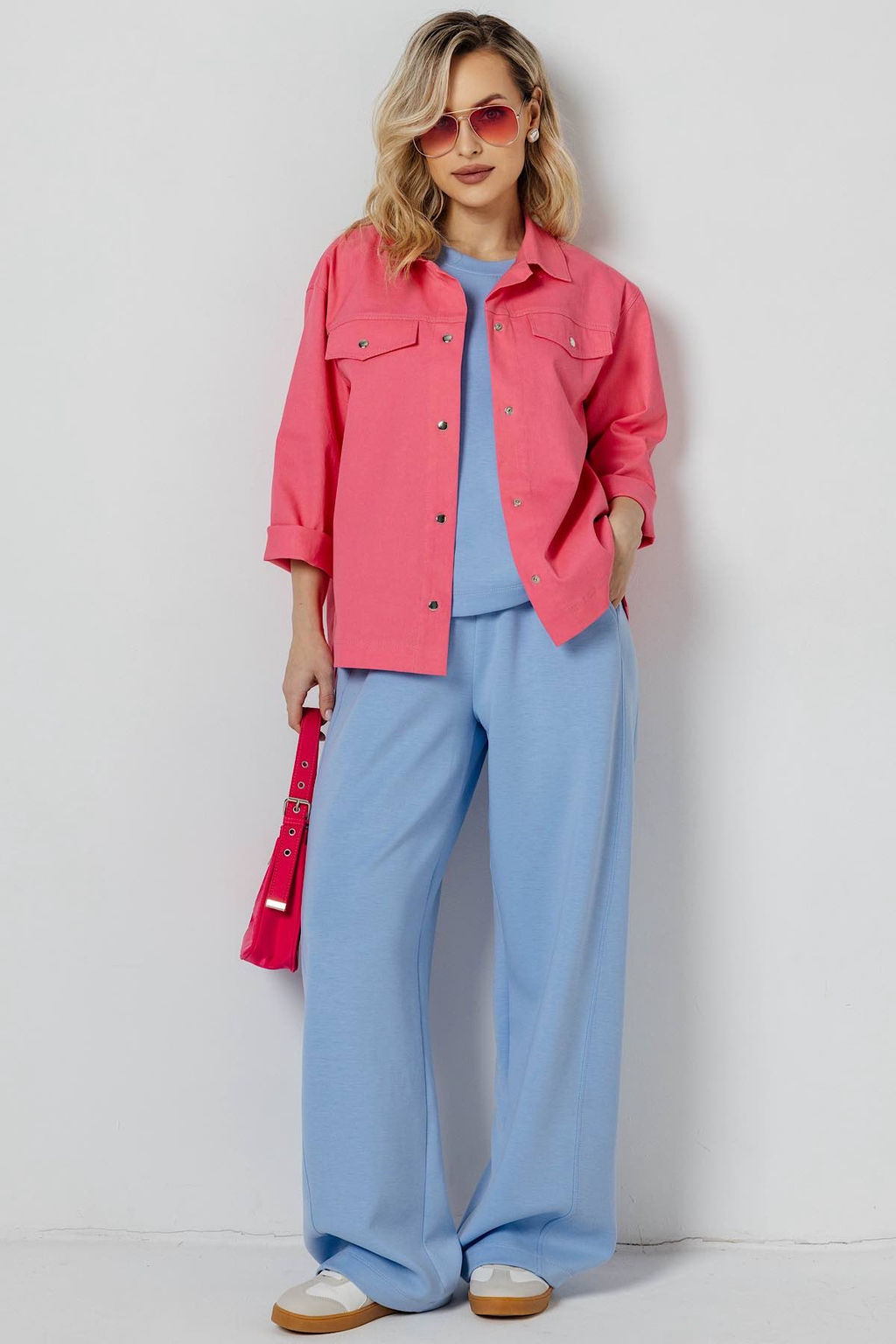 Жакет женский 4281/31/Ярко-розовый