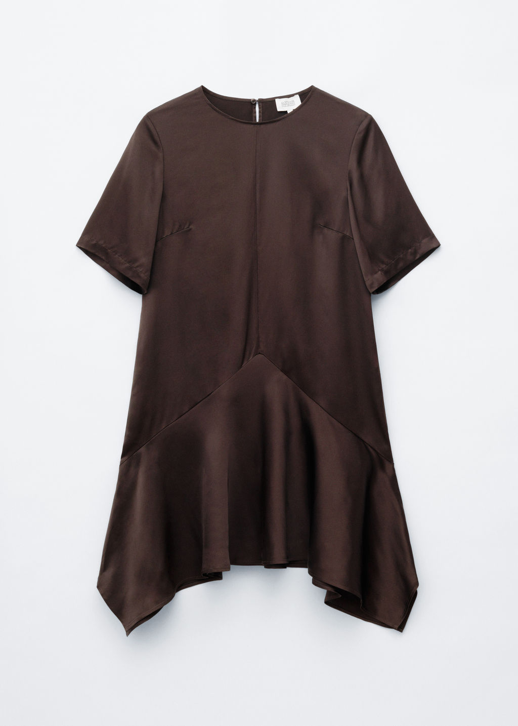 Minivestido con bajo tipo pa?uelo
