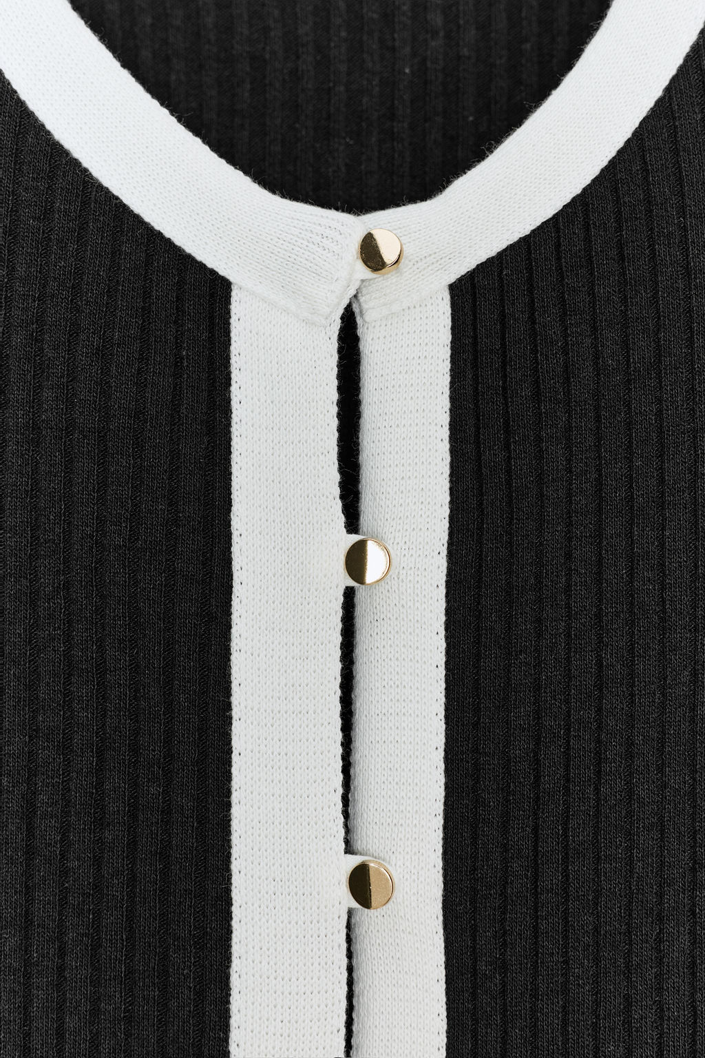 CONTRAST KNIT CARDIGAN - Zara фото 7