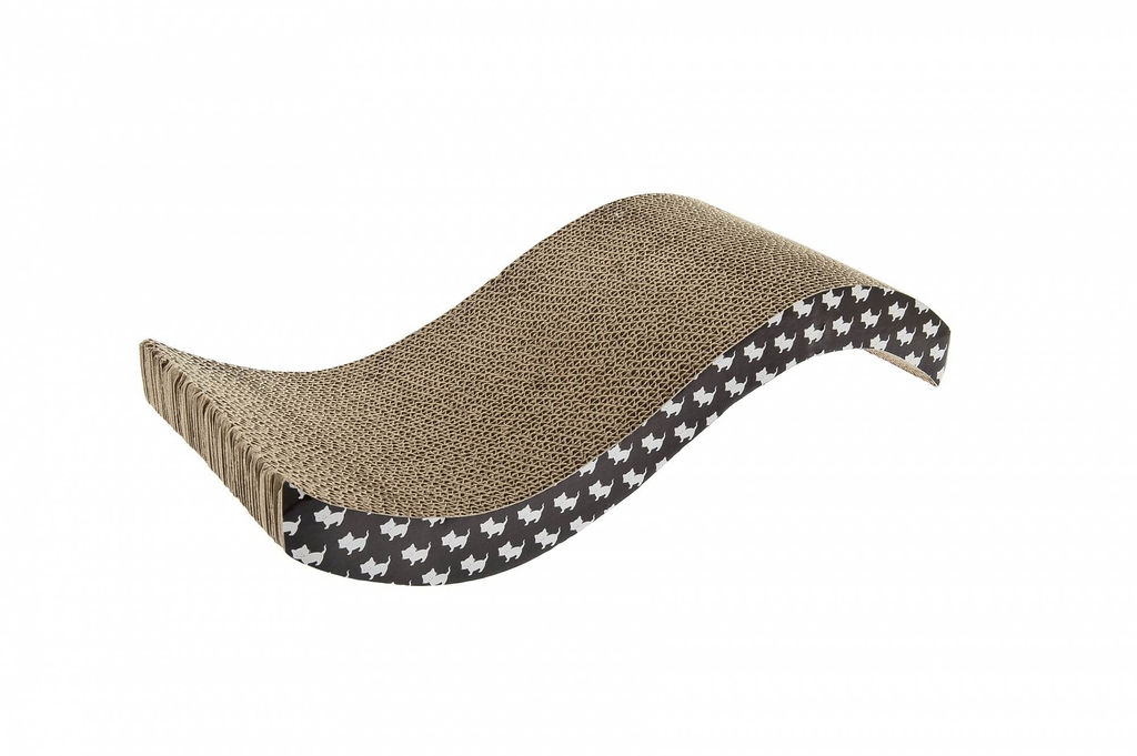 ВИА Картонная когтеточка "Волна" 54X22X11,5 см (CARTONE SCIVOLO 54X22X11,5CM) GTT666 GTT666 GTT666