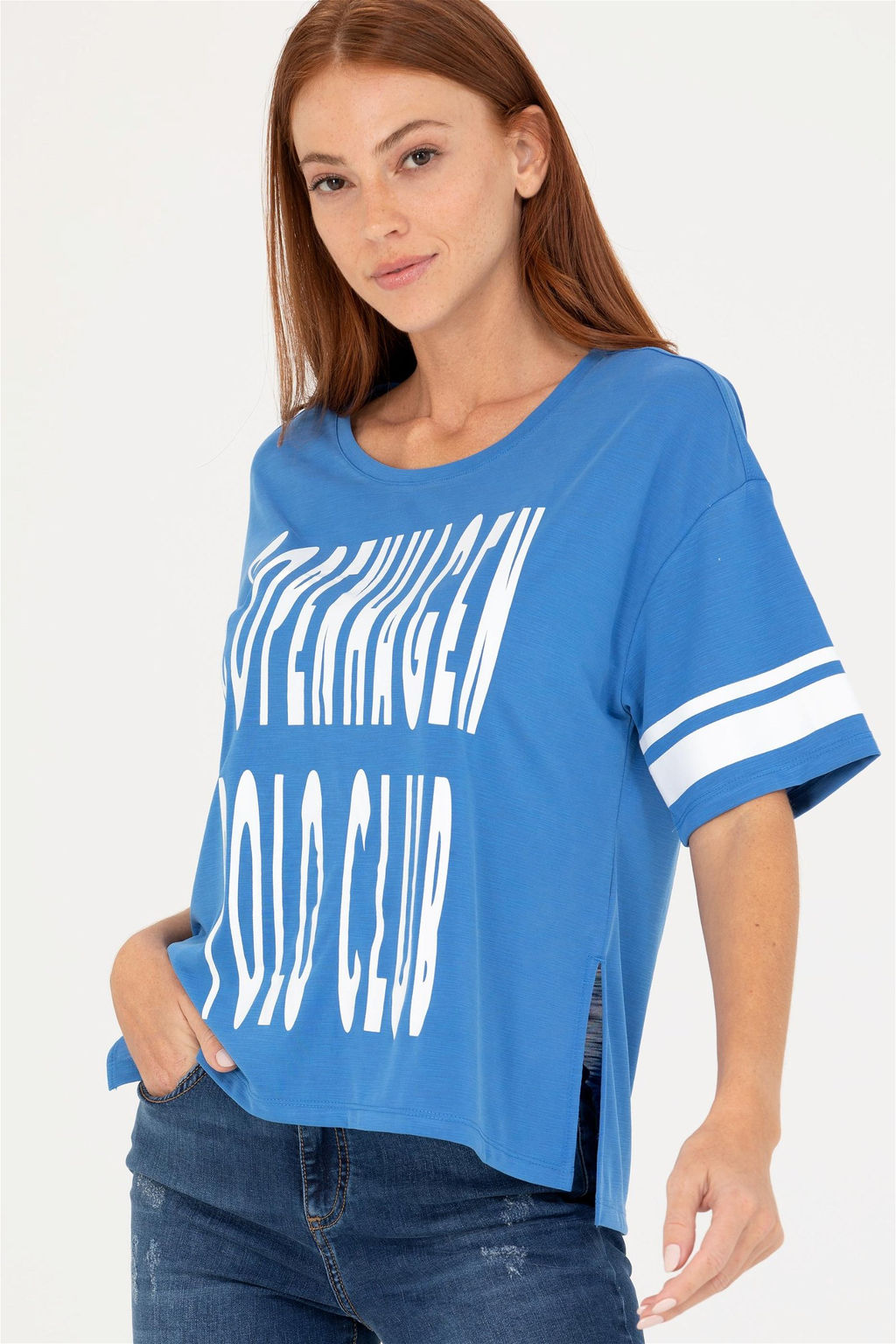 Kad_n Saks Bisiklet Yaka Ti__rt Sepette S_rpriz _ndirim - U.s. polo assn фото 3