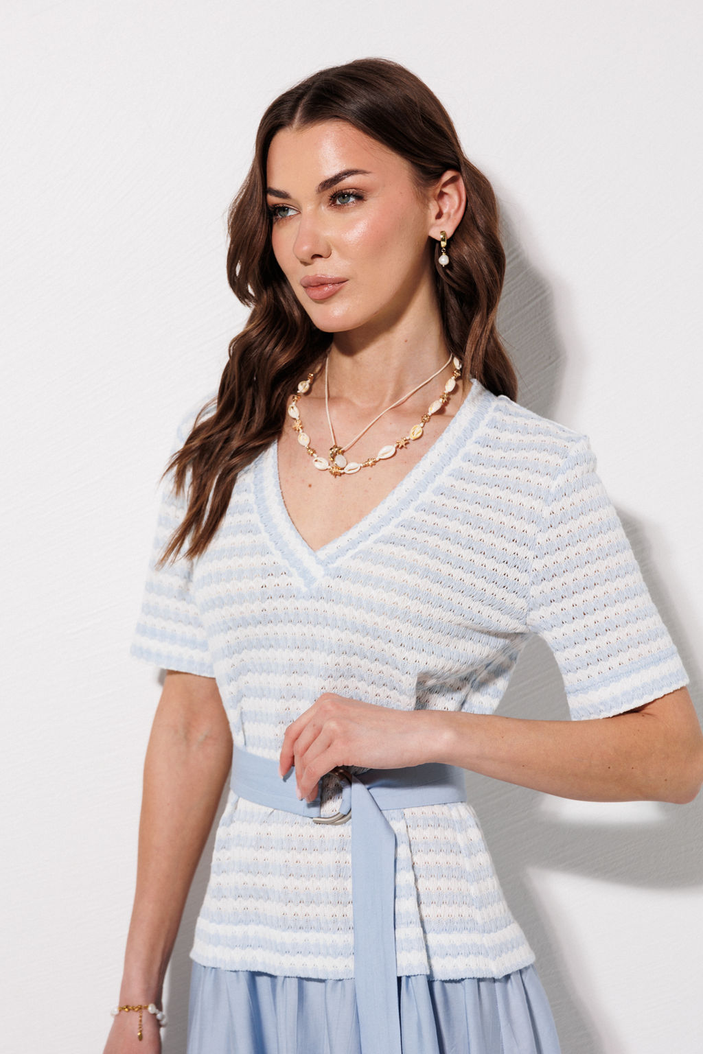 Платье 4378 (голубой) - Lyushe фото 8