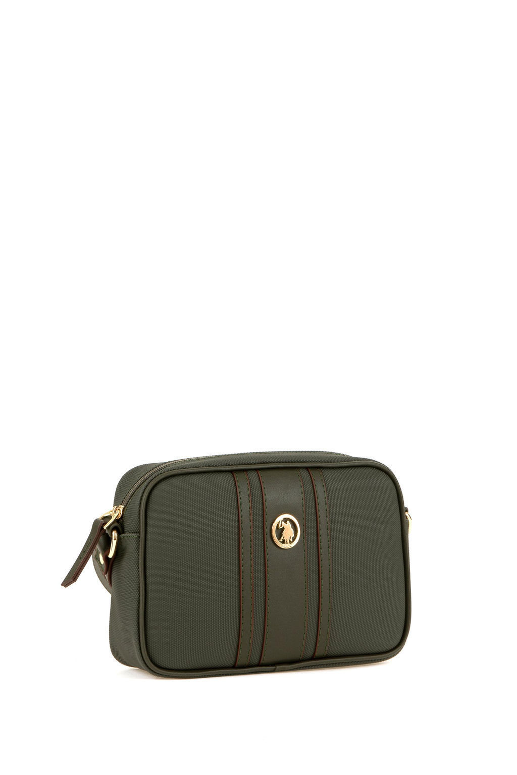 Женская сумка через плечо цвета хаки Неожиданная скидка в корзине - U.s. polo assn фото 4