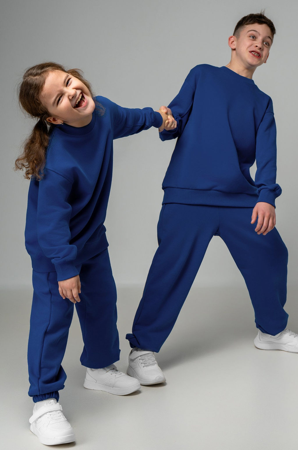 Детский костюм оверсайз из футера трехнитки Happyfox - Happy fox фото 11