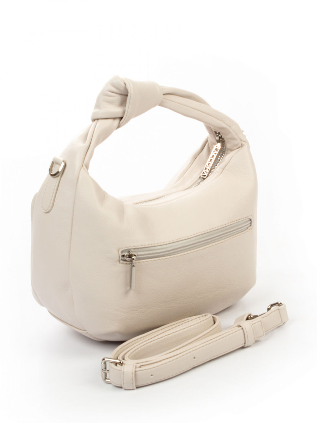 LACCOMA сумка Офелия-слоновая кость эко кожа хлопок