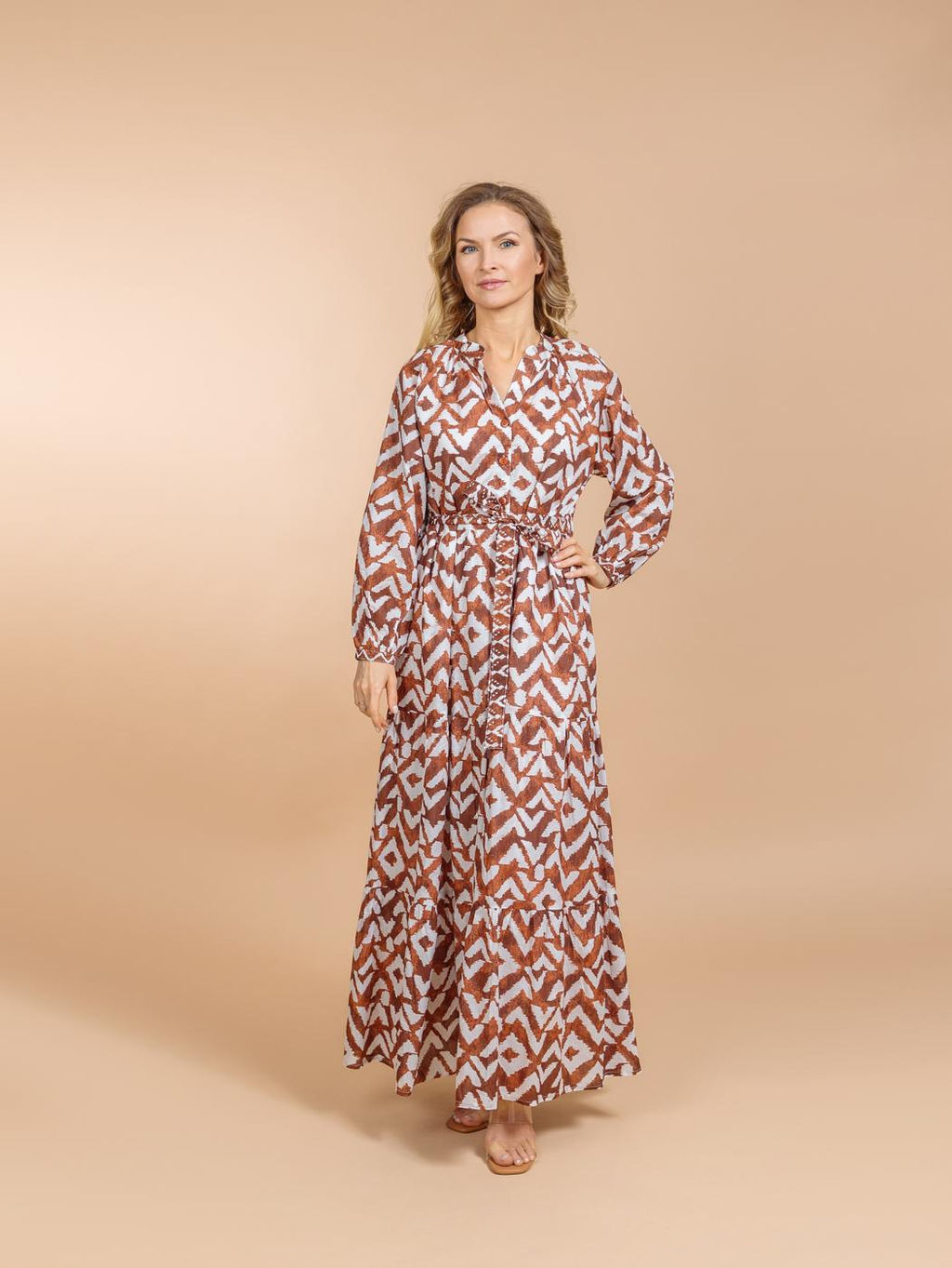 Платье (хлопок) №25-249-1 - Ганг фото 3