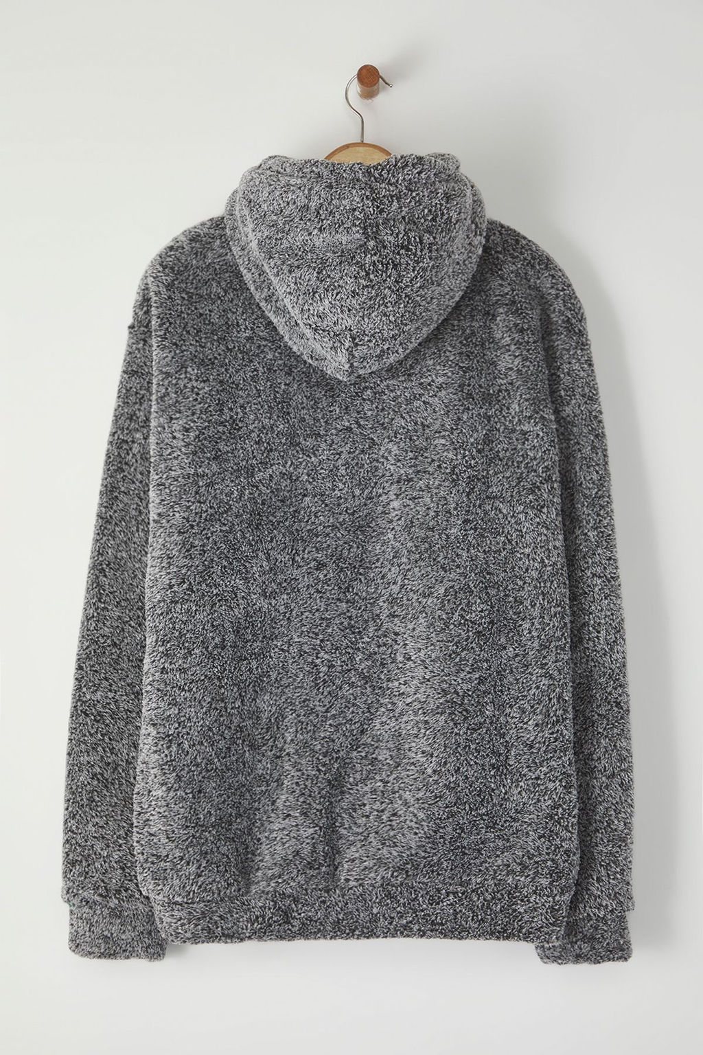 TRENDYOL MAN Fume Regular/Normal Kesim Kapusonlu S?cak Tutan Pelus Sweatshirt TMNAW20SW0090 - Trendyolmilla фото 9