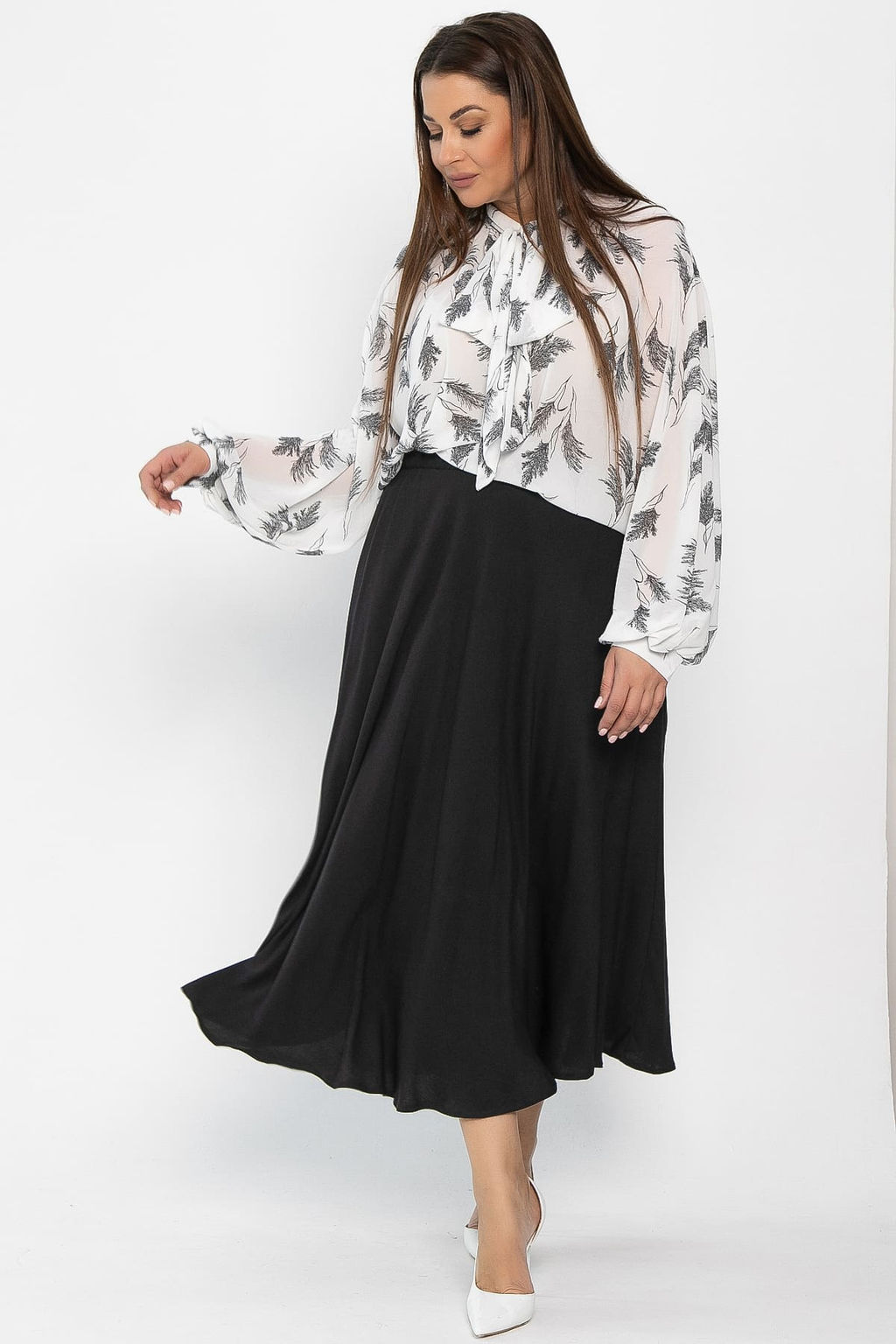 Юбка Виста (черная) Ю14064-25М - Lt collection фото 7