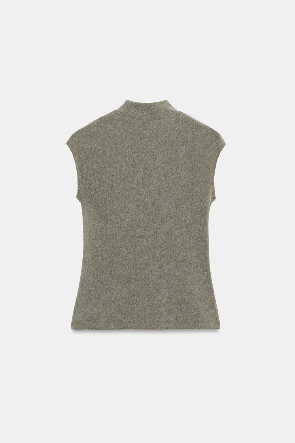 TOP SOFT CUELLO ALTO / Verde Oliva - Zara фото 8