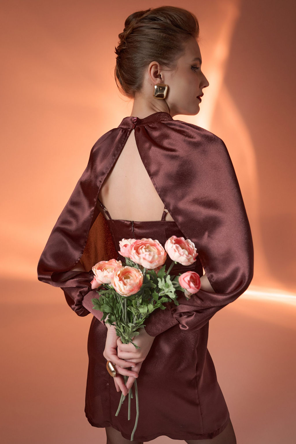 Платье Мия (шоколадный) - Эльза фото 25