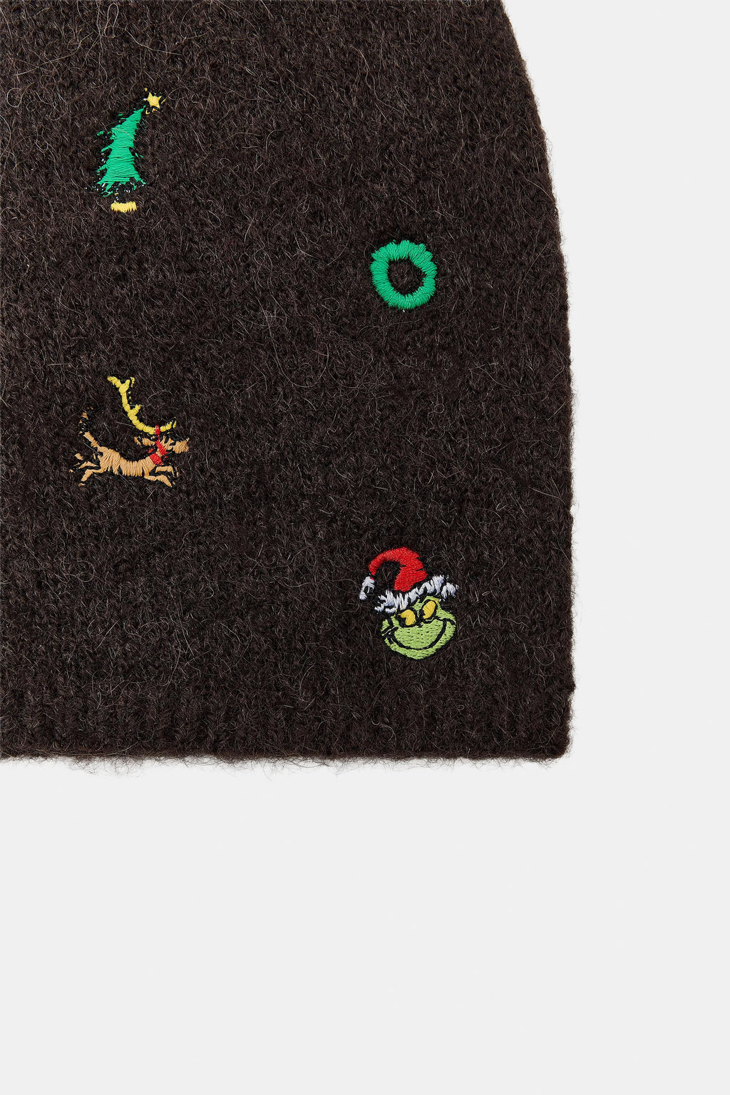 GRINCH EMBROIDERED BEANIE