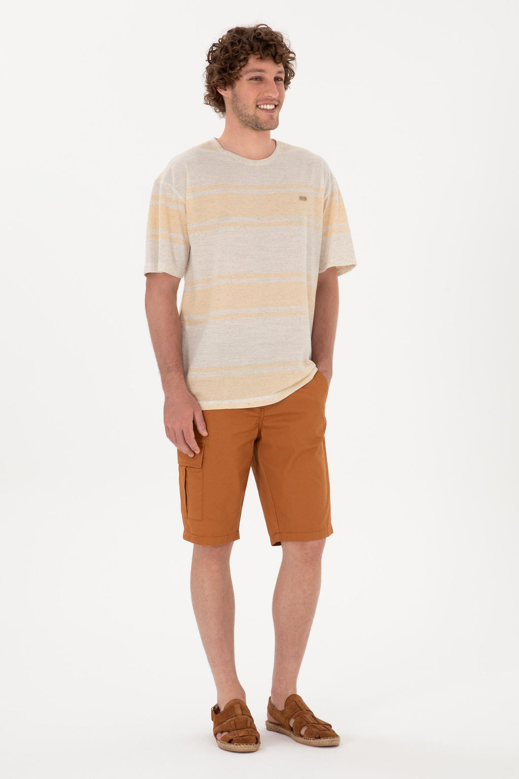 Erkek Comfort Fit Bisiklet Yaka Turuncu Ti__rt Sepette S_rpriz _ndirim - U.s. polo assn фото 4