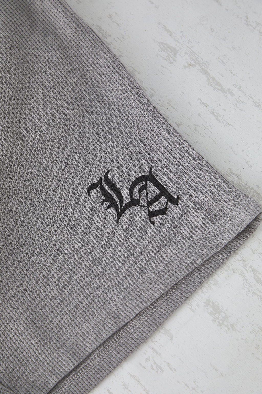 TRENDYOL MAN Gri Regular Fit Waffle Sortlu Orme Pijama Tak?m? TMNSS25PT00004 - Trendyolmilla фото 10