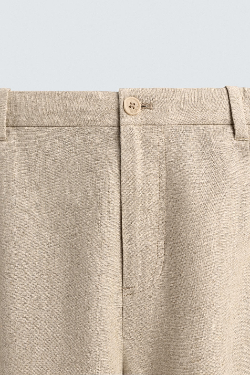 BERMUDA RELAXED FIT LINO - VISCOSA / Arena