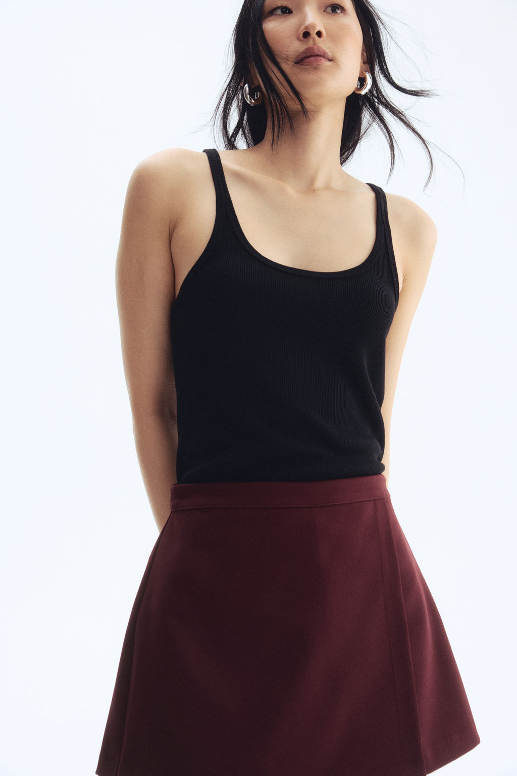 Falda pantal?n cruzada - H&m фото 6