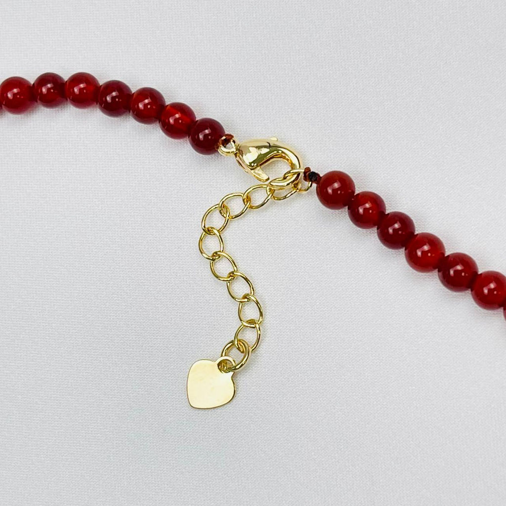 Колье из Сердолика 42 см +