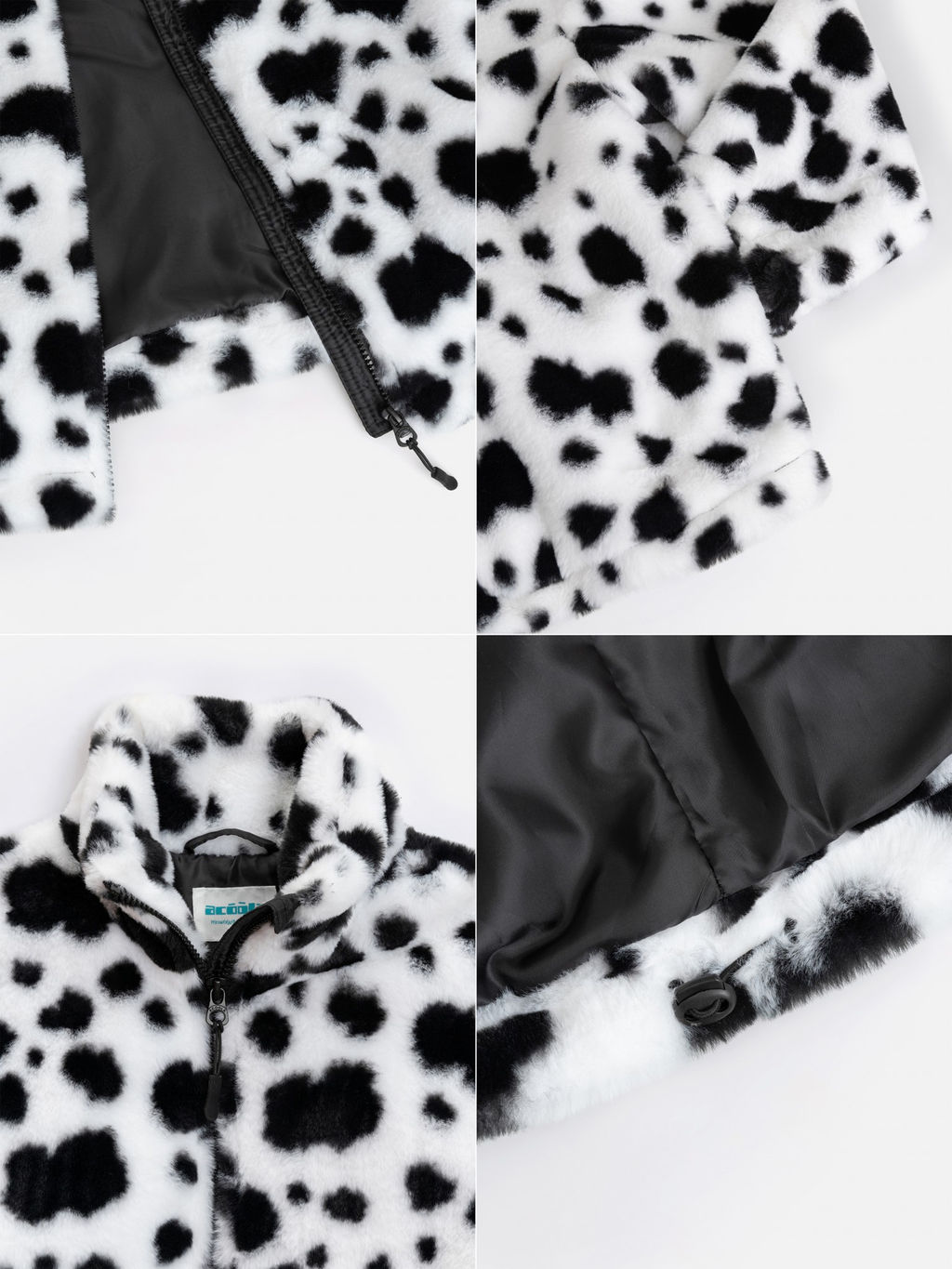 ACOOLA / Куртка детская для девочек Farnese бежевый с черным  фото 6