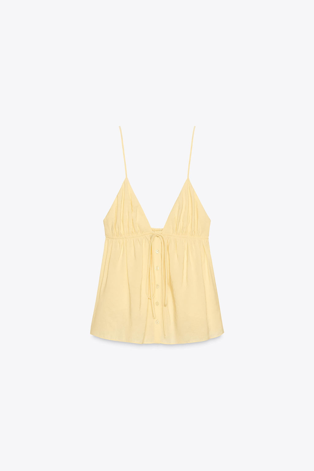 FLOWING STRAPPY TOP - Zara фото 6