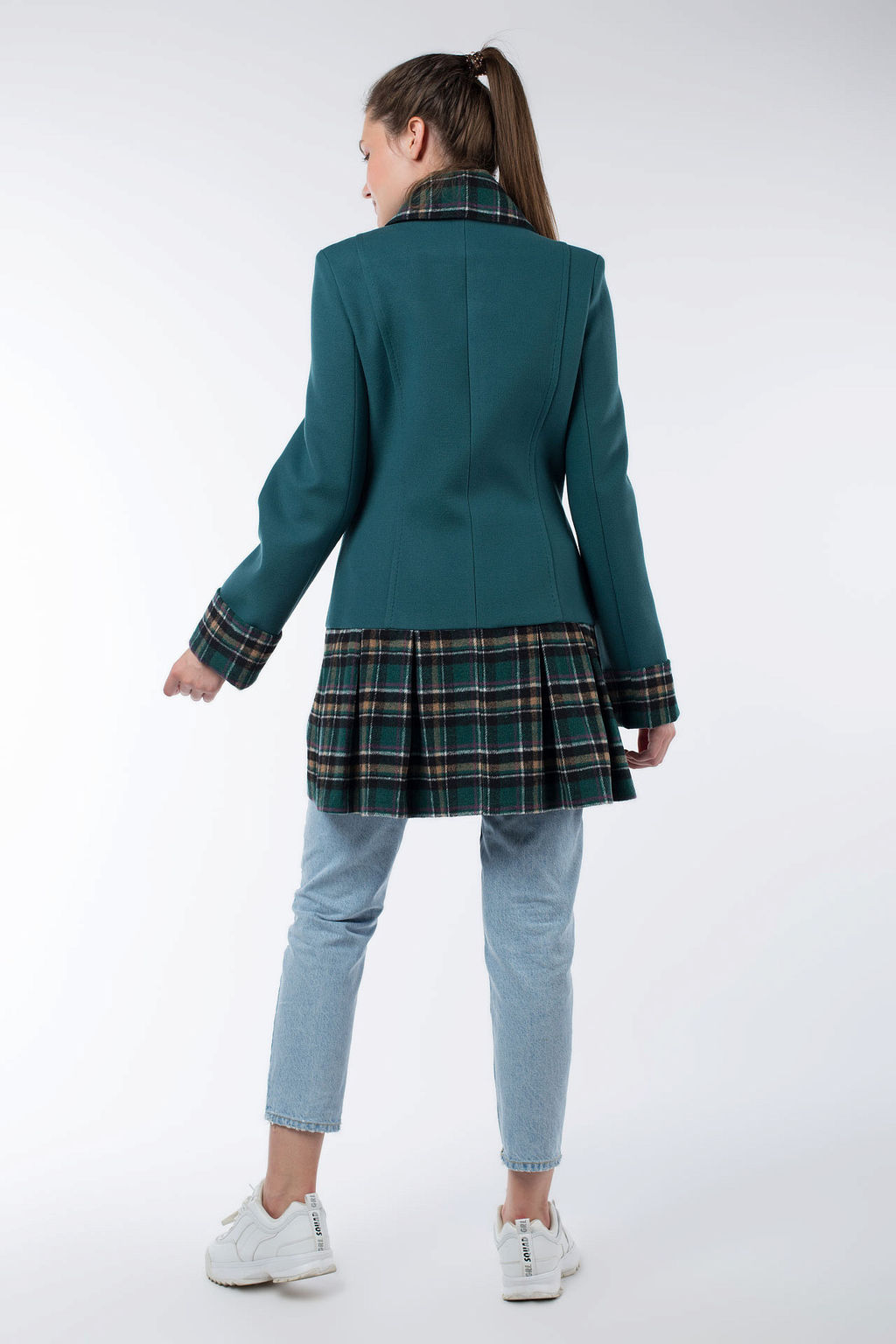 01-06145 Пальто женское демисезонное - El podio фото 5