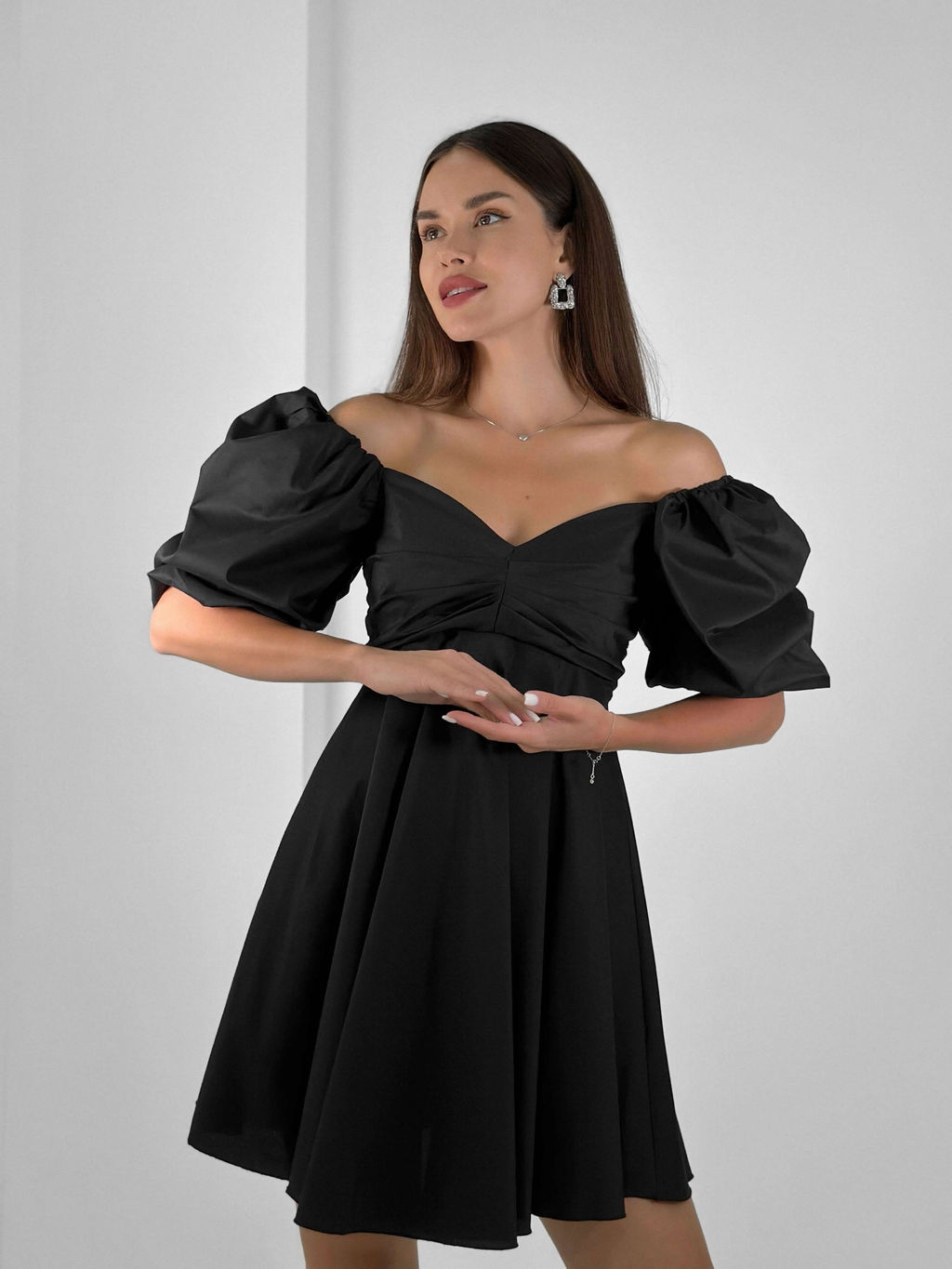 Платье Элия (черный) - Nadi bordo фото 3