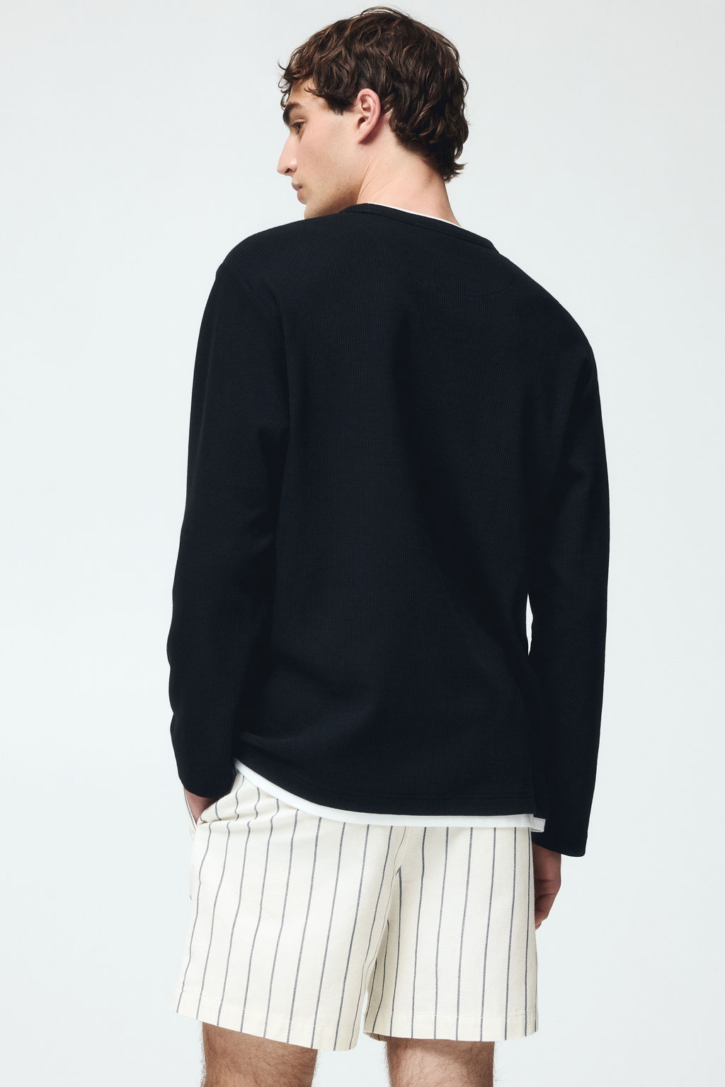 Pantal?n corto Regular Fit - H&m фото 6