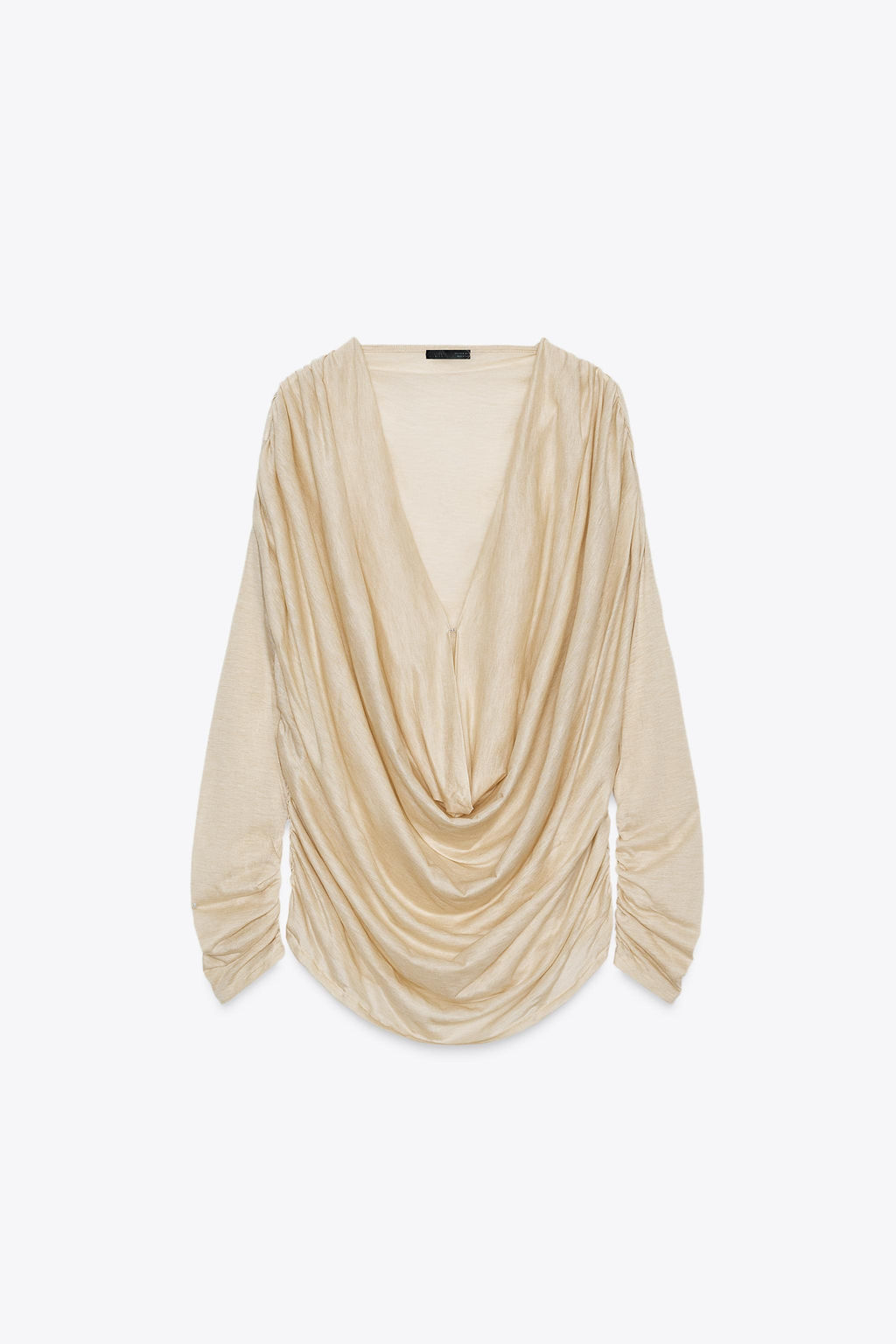 DRAPED TOP - Zara фото 8