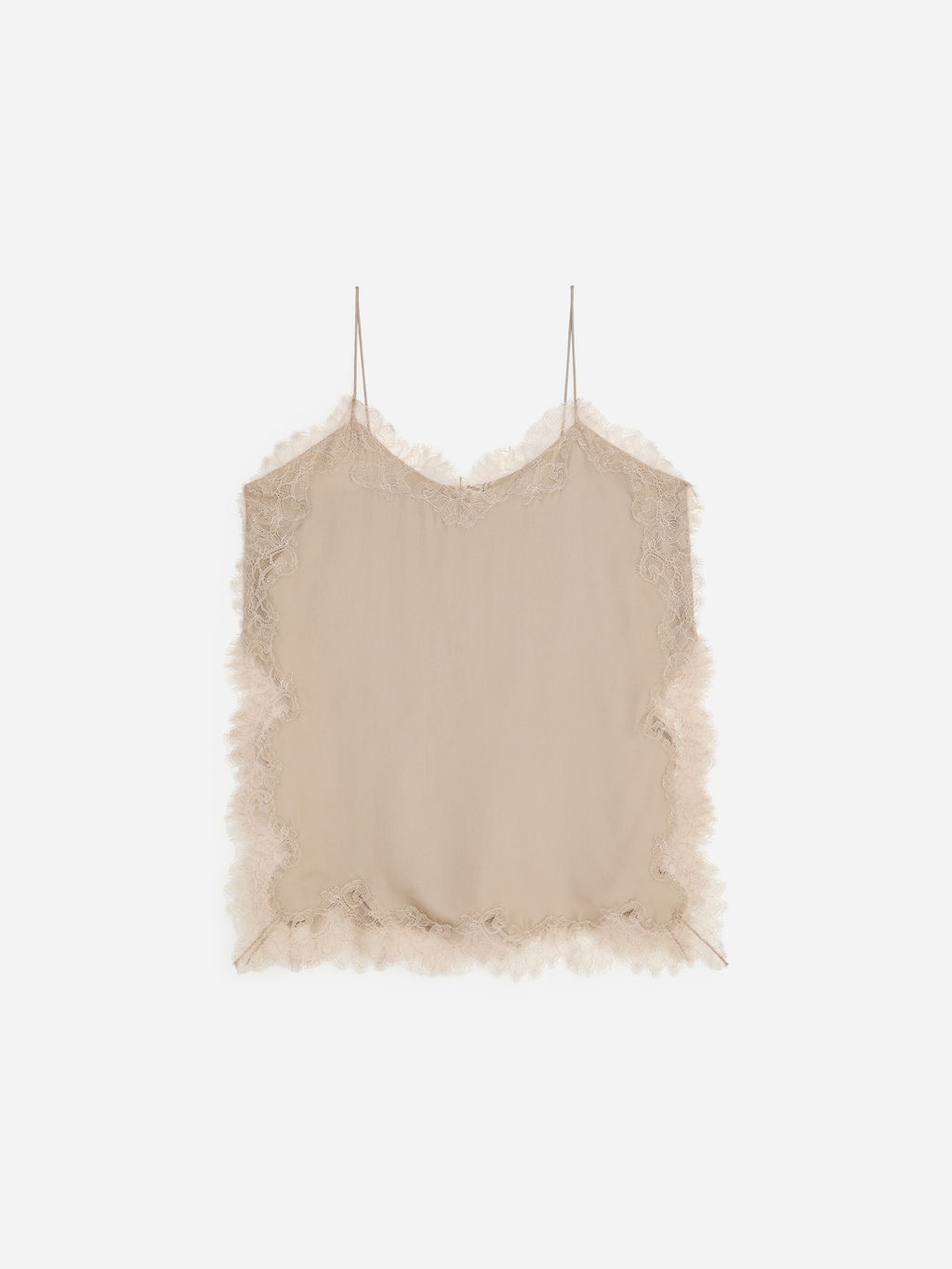 Top de tirantes con detalle de encaje - H&m фото 2