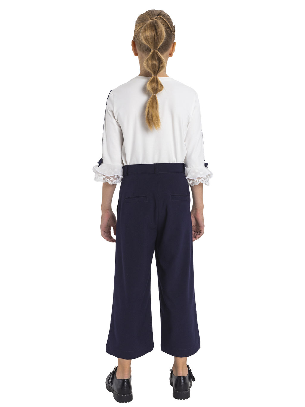 Школьный джемпер для девочки О76560 - Карамелли фото 2