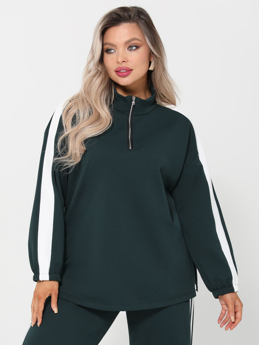 Джемпер 0431-1с бутылочный