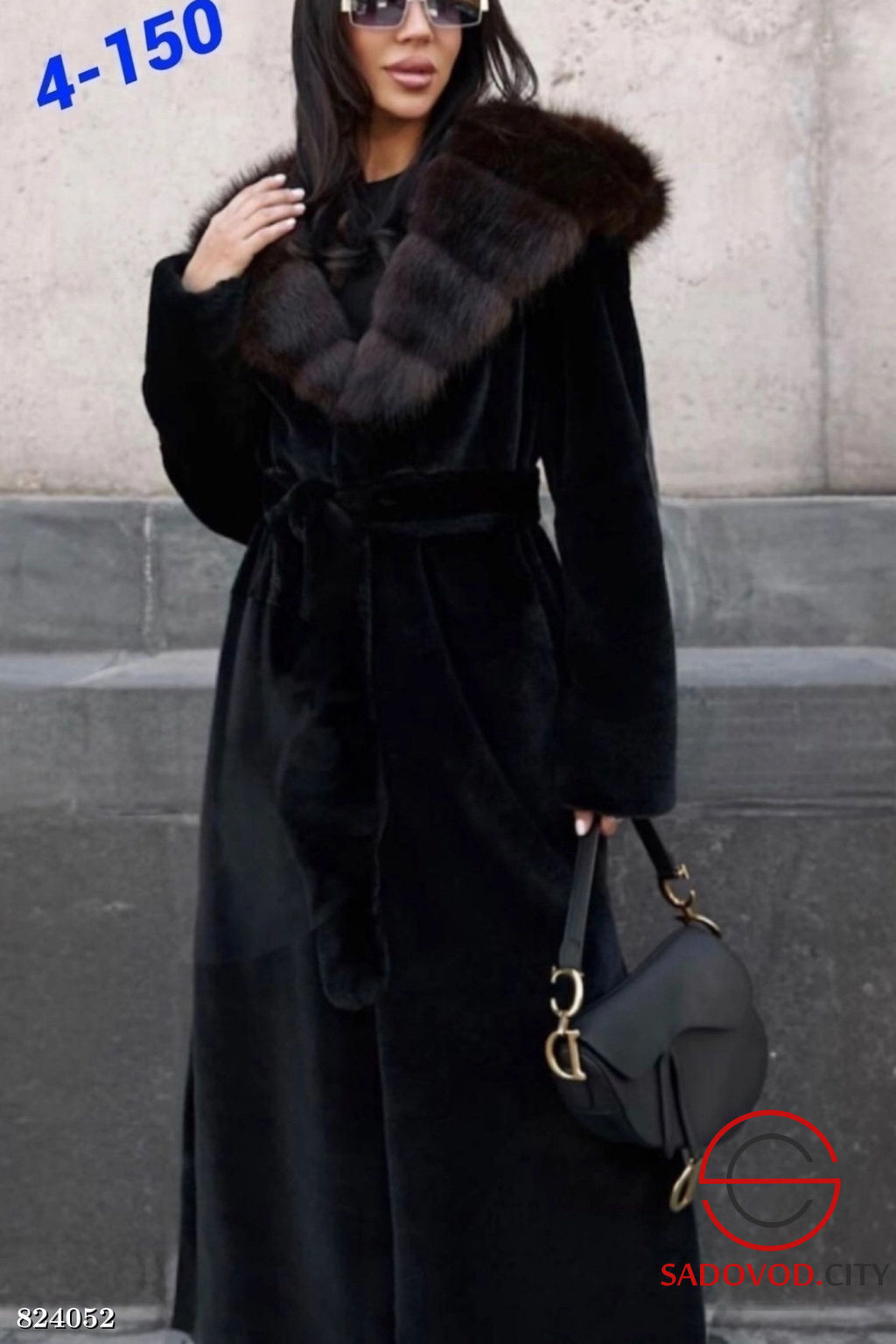 Шуба женская из искусственного меха